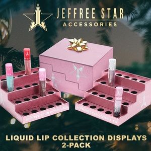 Jeffree star pink makeup displays x4